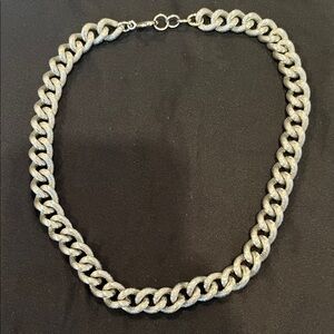 Chunky Silver Chain Necklace